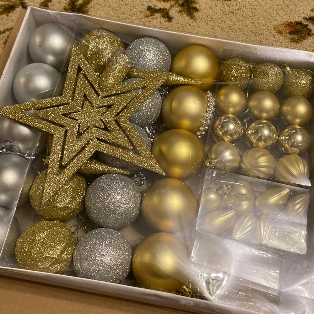 Christmas tree 🌲 decoration bauble set